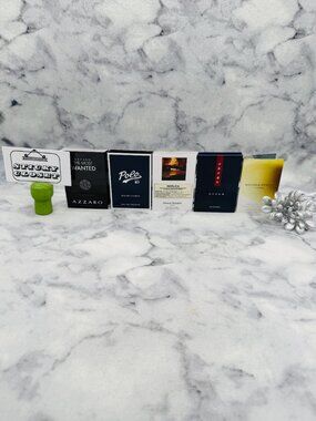 Lot of 5 Azzaro,Ralph Lauren,Maison Margiela,Prada,Bottega Veneta,Sample-5pc-NEW